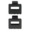 Oz Essentials Mini Claw Clip Duo - Black