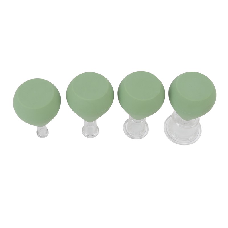 4Pcs Facial Cupping Therapy Set Help Sleep Tighten Skin Reduce