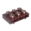6pcs 100ml Copper Plated Moscow Mule Mug Stainless Steel Cocktail