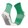 BUKEORE 2 Set Kids Grip Soccer Socks with Shin Guard