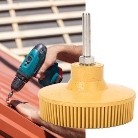 Abrasive Wheel For Drill, 3 Inch Bristle Disc Sanding Discs Abrasive Brush Deburring Disc Brush Bristle Grinder Resin Polishing Wheel with 1/4inch Shank Attachment for Metal