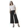 Pact Organic Cotton Women's Gauze Wide Leg Pant Black