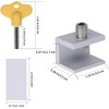 Window Locks，Sliding Window Locks with Protective Pads, Security Window Locks