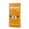 Iwatani Material Rilakkuma RK-1 Zip Bag, 16 Pieces