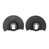 35PCS Multitool Blade High Carbon Steel Wear Resistant Incisive Oscillating