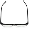 A.J. Morgan Eyewear Noir-Reading Glasses Square, Black/Crystal, 50-18-145mm + 1.5
