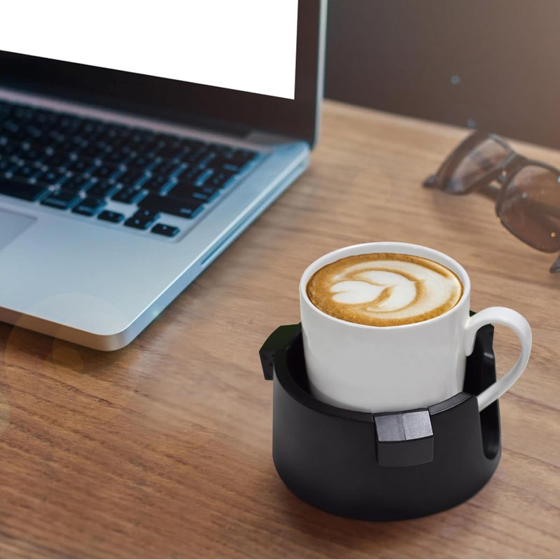 2 Pack Adjustable Anti-Spill Cup Holder for Desk – Non-Tipping,