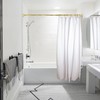 Utopia Alley HK1GD Deco Flat Double Roller Shower Curtain Hooks;