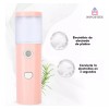 Importeek Difusor Humidificador Facial Sanitizante Recargable Portatil