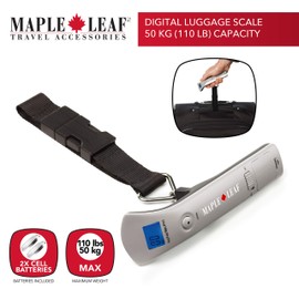Maple Leaf Travel - Digital Luggage Scale
