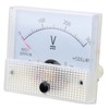 Voltmeter Analogue Panel Voltmeter Voltmeter Pointer DC High Accuracy Installation