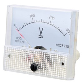 Voltmeter Analogue Panel Voltmeter Voltmeter Pointer DC High Accuracy Installation Meter 85C1 DC 0 ~ 300V