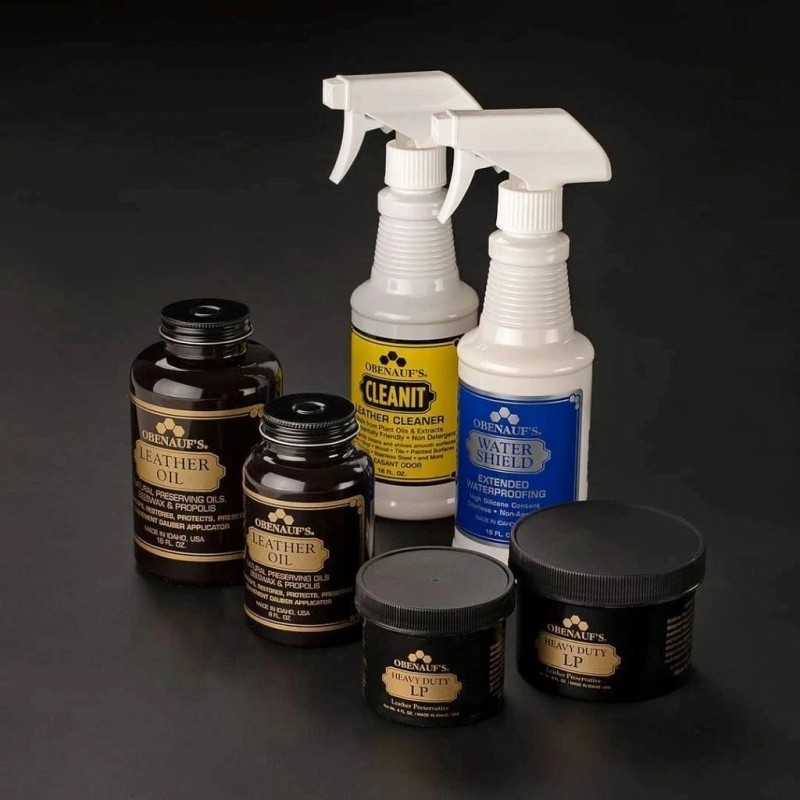 OBENAUF'S HEAVY DUTY LP LEATHER PRESERVATIVE , 8 OZ. JAR