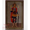 Christian Wooden Icon Nicetas the Goth великомученик Никита Готский 4.6"