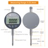 Neoteck DTI Digital Dial Indicator 0.01/.0005'' Digital Probe Indicator Dial