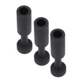Pneumatic Plugs for Closing Plug Connections, Set of 3, 8 mm Blanking Plugs for Compressed Air Plug Fittings IQS, Hose Connectors etc.