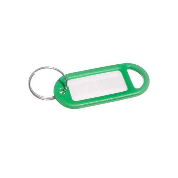 Lot Of 100 Key Ring Tag 50 Mm X 20