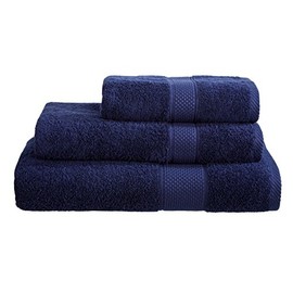 SHL - Navy Blue 100% Cotton Turkish Ringspun Towel 500 Gsm (Guest Towel)