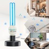 COOSPIDER UV Lamp w/Remote Control 36W UVC Light Bulb with