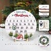 Wooden Christmas Advent Calendar, 25-Day Christmas Countdown Calendar, Christmas Advent