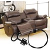 2 PCS Sofa Recliner Cables, D-Ring Recliner Release Pull Handle