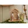 Enesco Foundations The Holy Family Nativity Creche Hanging Ornament, 3.5
