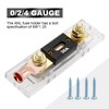 Hoypeyfiy 3 Pack 30 Amp ANL Fuse Box Kit and