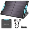 SOKIOVOLA 100W Portable Solar Panel for Power Station,ETFE Portable Foldable