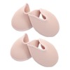 VICASKY 2 Pairs Ballet Toe Pads SEBS Soft Toe Protectors