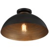 Possini Euro Design Janie Modern Industrial Semi Flush-Mount Fixture 15
