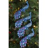Christmas Concepts® 20cm Peacock Decoration With Jewelled Tail - Luxury