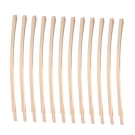 KALLORY 100 Piezas Pasador De Pelo De Metal Señora Horquillas Para El Cabello Pasador De Metal Pinzas De Pelo De Metal Para Mujer Horquilla Sencilla Horquilla Bobby Novia Boda Accesorios