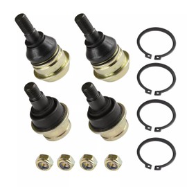 WANTONE RACING 4pcs Front Knuckle Lower Upper Ball Joint AM146066 AUC12838 Replacement for John Deere Xuv Gator 625i 825i Gas UTV 855D 855M S4 XUV865E XUV865M 865R