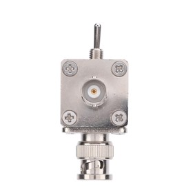 100W Aerial Switch BNC Interface Manual Antenna Selector Switch 2 Way Antenna Splitter