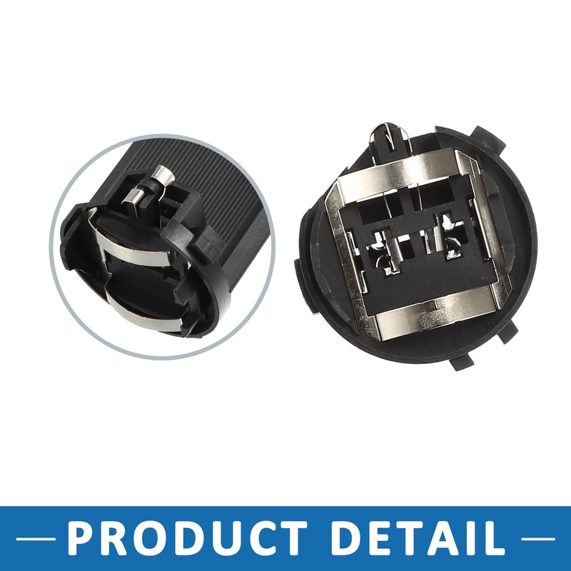 A ABSOPRO Car Headlight Headlamp Bulb Socket Adapter No.5K0941109C for
