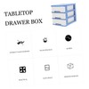 DOITOOL Desktop Drawer Organizer for Files and Sundries Multi Classified