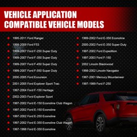 905-102 905-107 Automatic Transmission Shift Tube Steering Column Shift Tube and Plunger Assembly Compatible with Ford E150 E250 E350 F150 F250 F350 F450 F550 Excursion Expedition Explorer Ranger