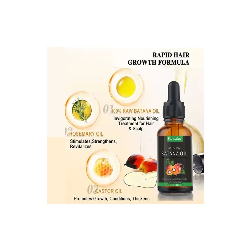 Aceite De Batana For El Crecimiento Del Cabello Con 1pcs
