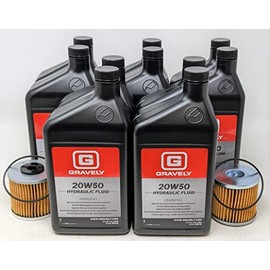 Gravely 10-Quart Hydro Oil Change Kit Replaces Hydro-Gear 72881