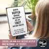 TypeStoff Wooden Sign with Saying - Stand Up - HS-00219