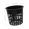 FUNOMOCYA Hydroponics Growing System Kit Pcs Inch Net Pots Root