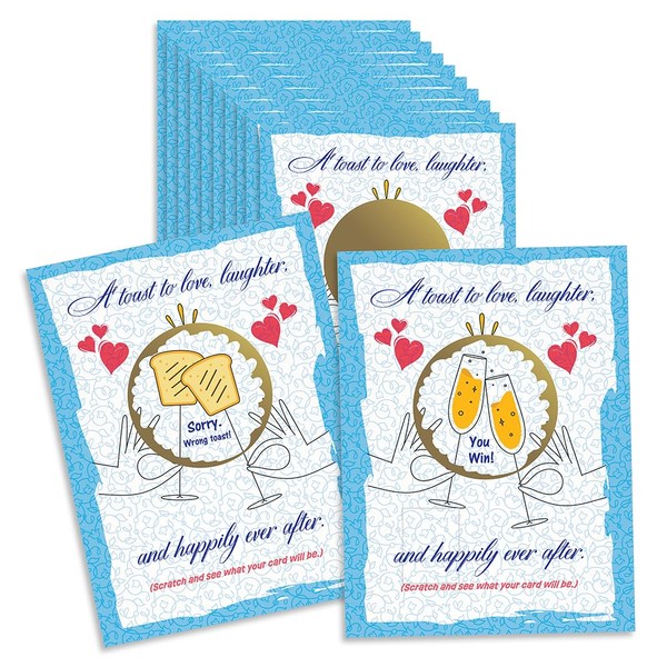 My Scratch Offs - 26 Pack Wedding Toast Love, Laughter