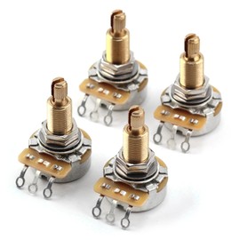 4x TAOT CUSTOM CTS 525K Pot 3/4” Long Split Shaft, Audio Taper, 10% Tolerance