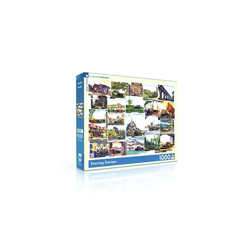 New York Puzzle Company - General Motors Touring Europe -