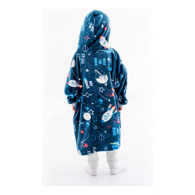 Chiqui Mundo Sudadera Cobija Afelpada Niño Galaxy Calientita Suave