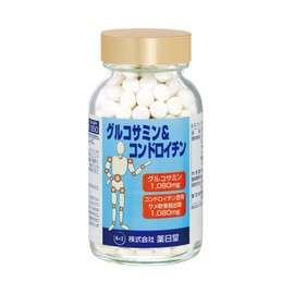 薬日堂 グルコサミン&コンドロイチン 360粒 (約30日分) グルコサミン1,080mg コンドロイチン1,080mg配合