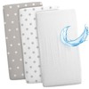 Fitted Sheet Baby Fitted Sheets Set of 3: 120 x