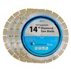 14" Segmented Diamond Saw Blade for Concrete, Brick, Block and