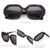 ZENOTTIC Trendy Polarized Sunglasses for Women: Designer Hexagon Sun Glasses