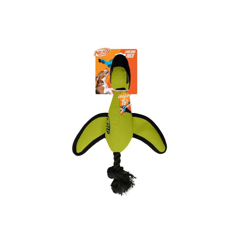 Nerf Dog Pato de Lanzamiento de Nailon Grande con diseño